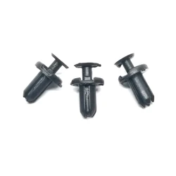 50Pcs 5mm Car Plastic Fastener Clips Cover Retainers Bumper Fender Rivets