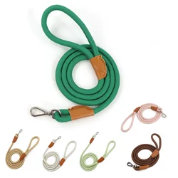 1.5M/2.1M Universal Medium Big Dog Leash Adjustable Slide Fastener Buckle Easy and Convenient Nylon P Type Leash for Large Dogs