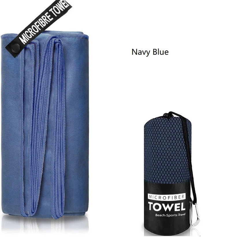Toalhas de camping superabsorventes de microfibra, secagem rápida, ideais para viagens, academia, piscina e praia. Toalhas compactas, ultramacias e ideais para academia e praia._voghion.com