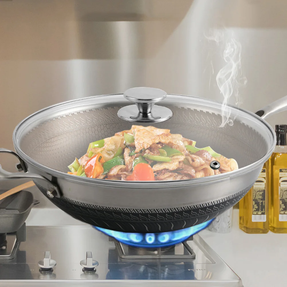 

1Pcs Splash-Proof Pot Cover Heat-Resistant Visible Cooking Lid Multi-Functional Kitchen Tool Food Protector for Home Use