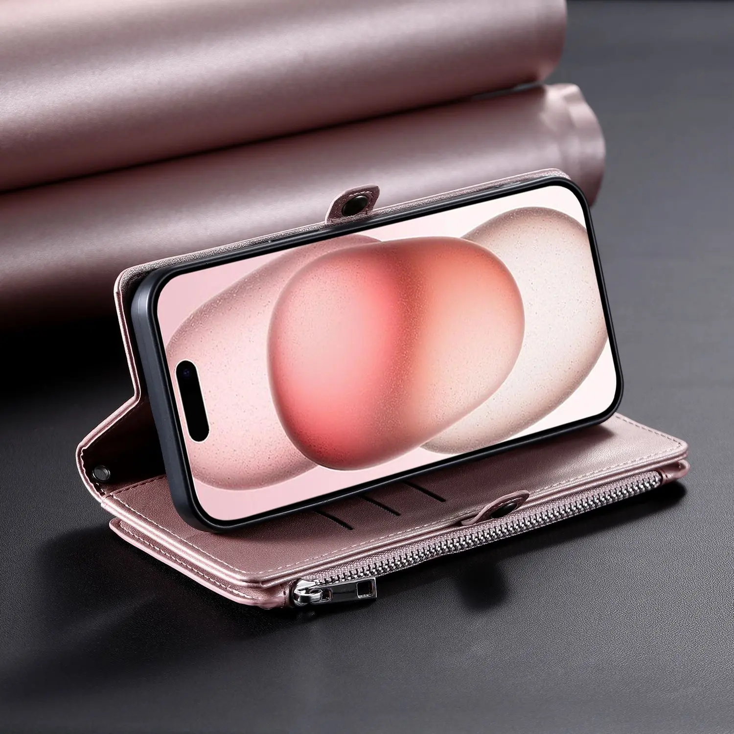 Casing untuk Motorola Edge 50 Neo Fusion Ultra Pro 5G Casing Penutup Ponsel Dompet Flip Coque untuk Casing Motorola Edge 50 Fusion