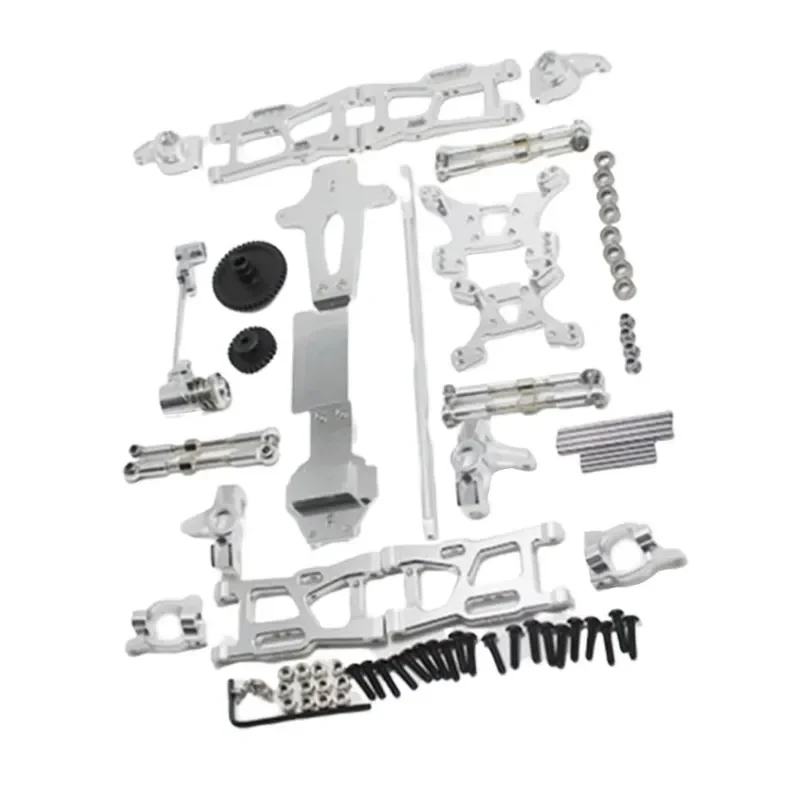 144001 Steering Swing Arm Base C Metal Gear Unit Rear Hub Seat Spare Part for 1:14 RC Vehicle