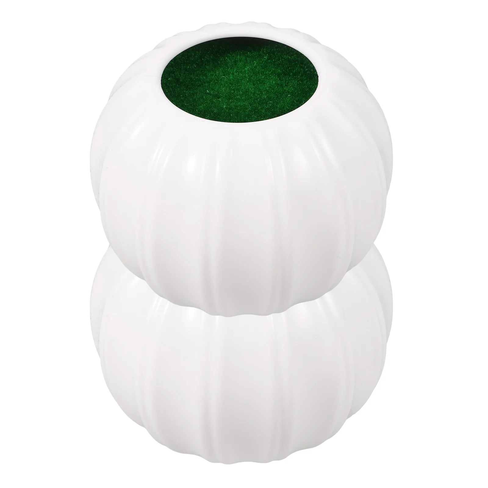 

2Pcs Pumpkin Flower Pot Rustic Artistic Vase Fall Decoration Dried Flower Holder Bedroom Living Room Display Bedroom Decor