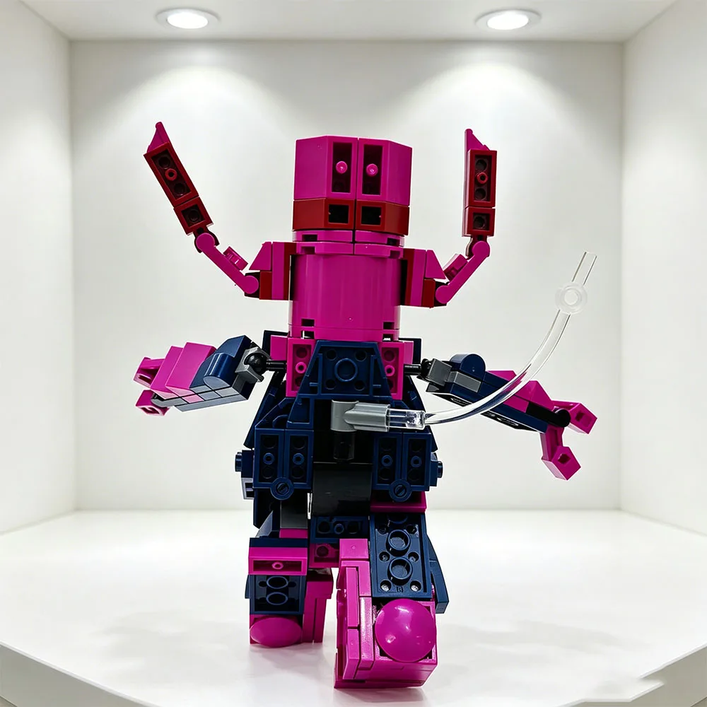 MOC 227-teiliges Fantastisches Viertel-Ebenen-Modell Galactus DIY Bausteine Kreatives Montage-Lernspielzeug Festival- und Partygeschenke – Detail 3