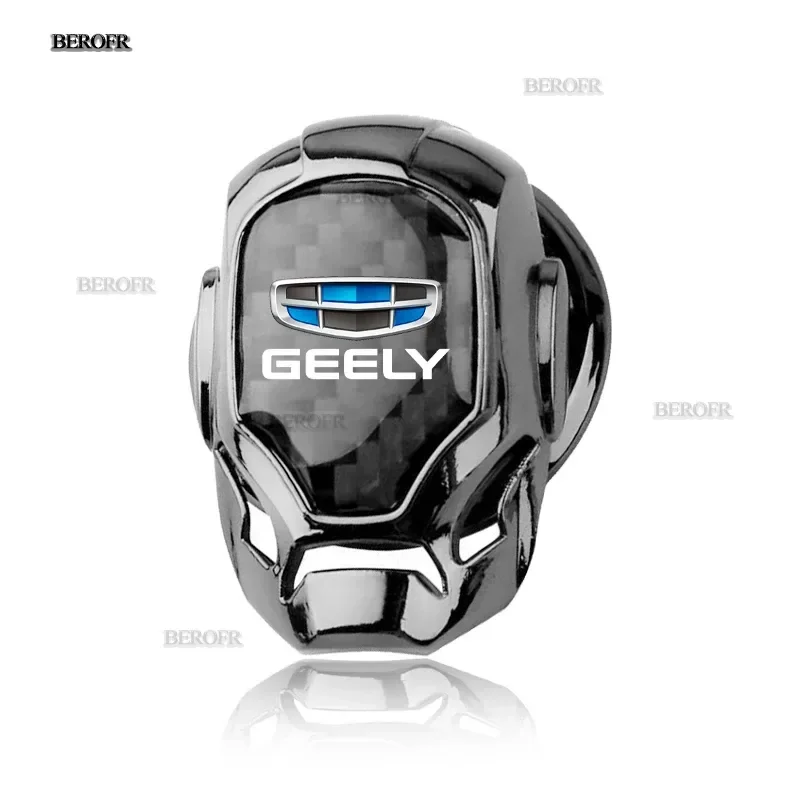 Car One Button Start Protective Cover Ignition Device Sticker Car Accessories For Geely Atlas pro Boyue Haoyue Vision Emgrand GL