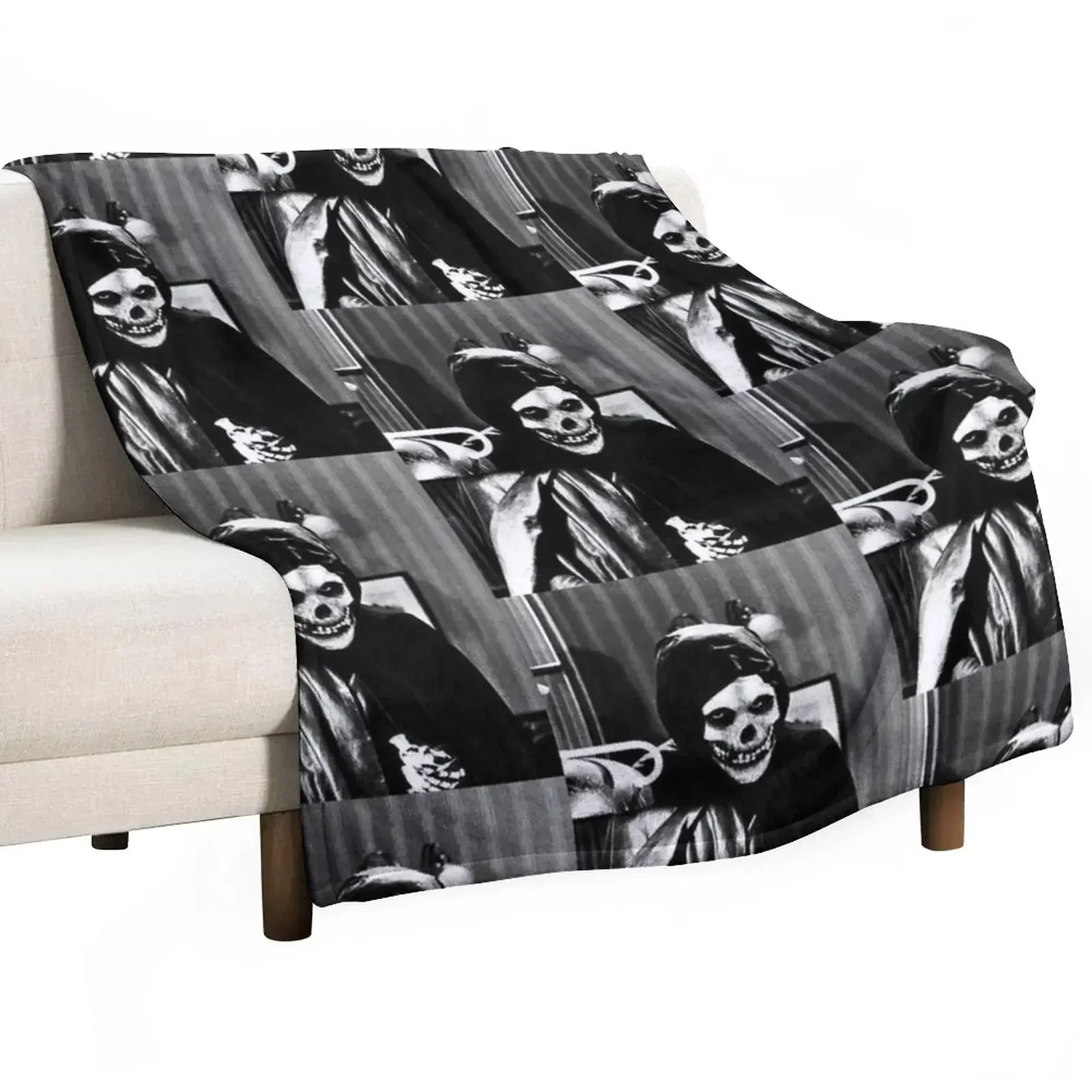 

Misfits (The Crimson Ghost) x 1946 Throw Blanket Moving Personalized Gift Nap Blankets