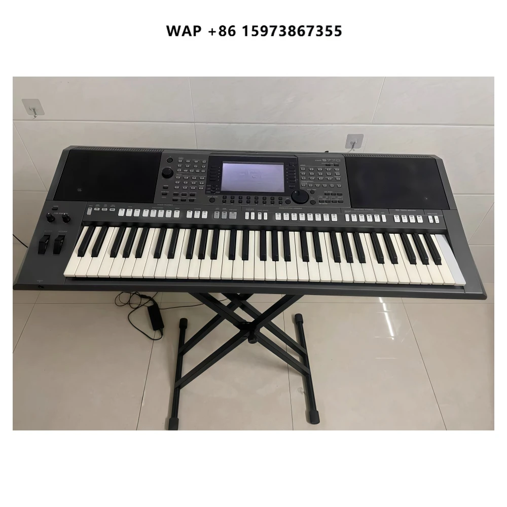 Jelo 90% New PSR-S770 Powerful Arranger Workstation Keyboard