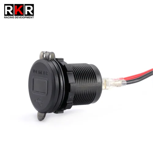 Imagen 2 del producto Para SUZUKI v-strom DL250 DL 250 VStrom motocicleta cargador USB enchufe 12V tipo C solo adaptador de encendedor de cigarrillos USB Dual