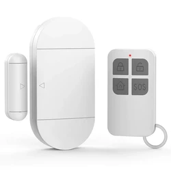Door magnetic alarm multifunctional wireless door and window alarm remote control function household anti-theft device