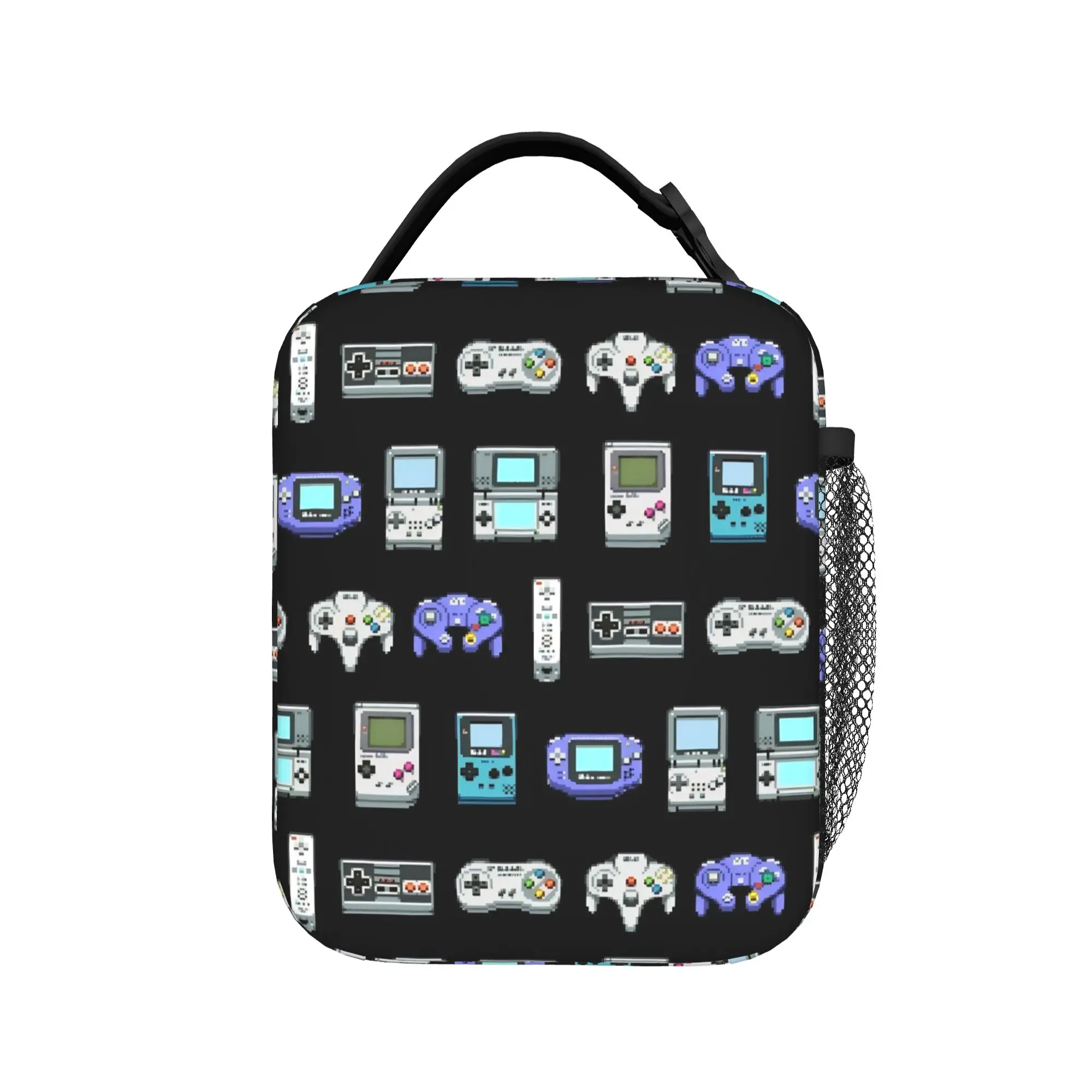 Games Console Handheld Thermal Insulated Lunch Bags for Office  Portable Food Bag Cooler Thermal Lunch Boxes