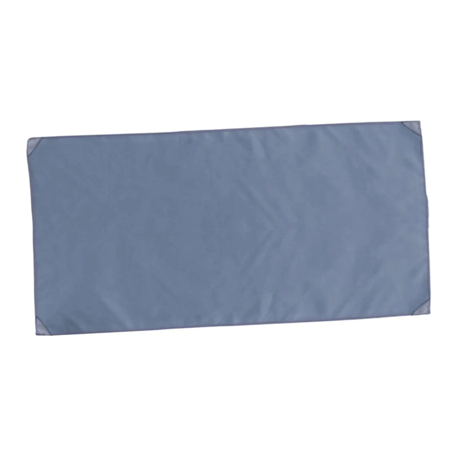Multipurpose Magnetic Closure Beach Towel Fast Dry Microfiber Bath Sheet for Outdoor Camping