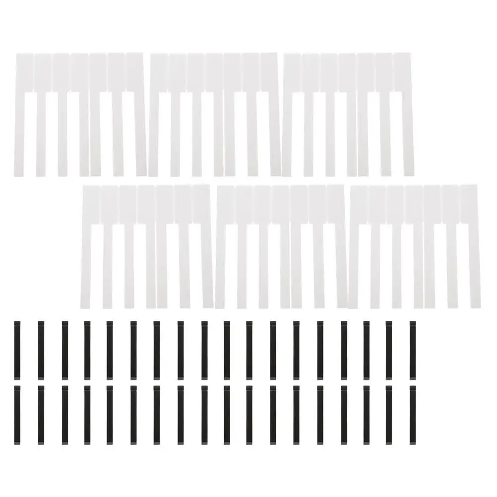 

88Pcs Piano Keytop Replacement Set for Keyboard Instruments Key Cover Repair Kit Professional Grade