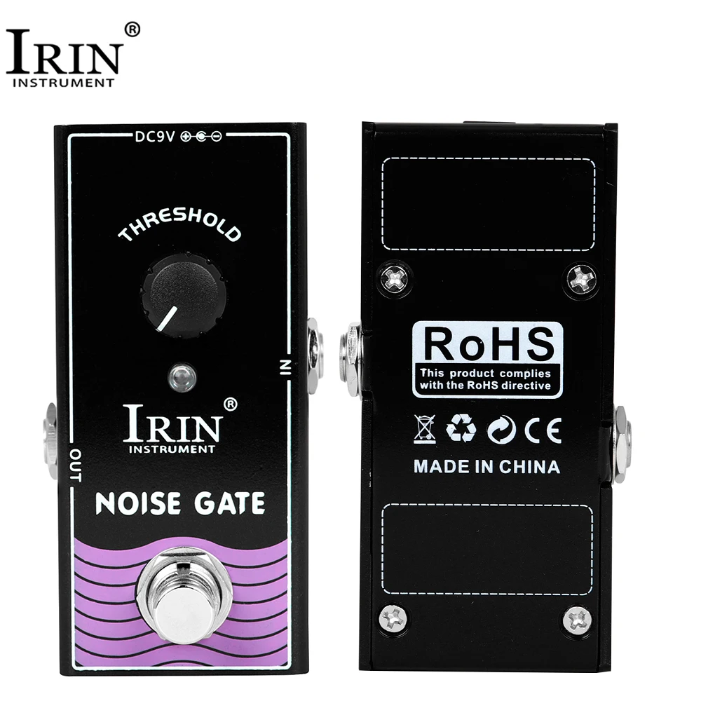 

Мини-педаль для электрогитары, с шумоподавлением