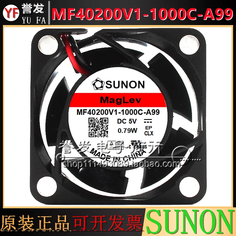 NEW ORIGINAL MF40200V1-1000C-A99 5V 0.79W 4020 40x40x20mm COOLING FAN RADIATOR
