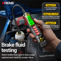 ANENG Brake Fluid Moisture Tester Digital Display with Sound-Light Alarm Moisture Detector Type-C Charging for DOT3/4/5.1