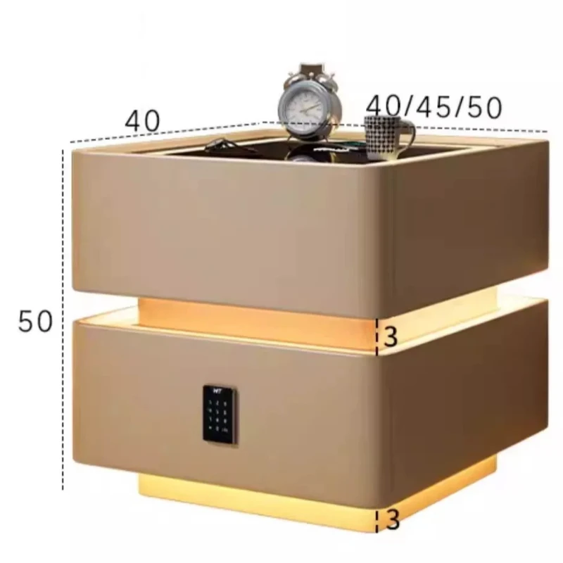 Coffee Storage Bedside Tables Bluetooth Consoles Choice Desk Night Stand Japanese Beige Mesa De Noche Living Room Furniture