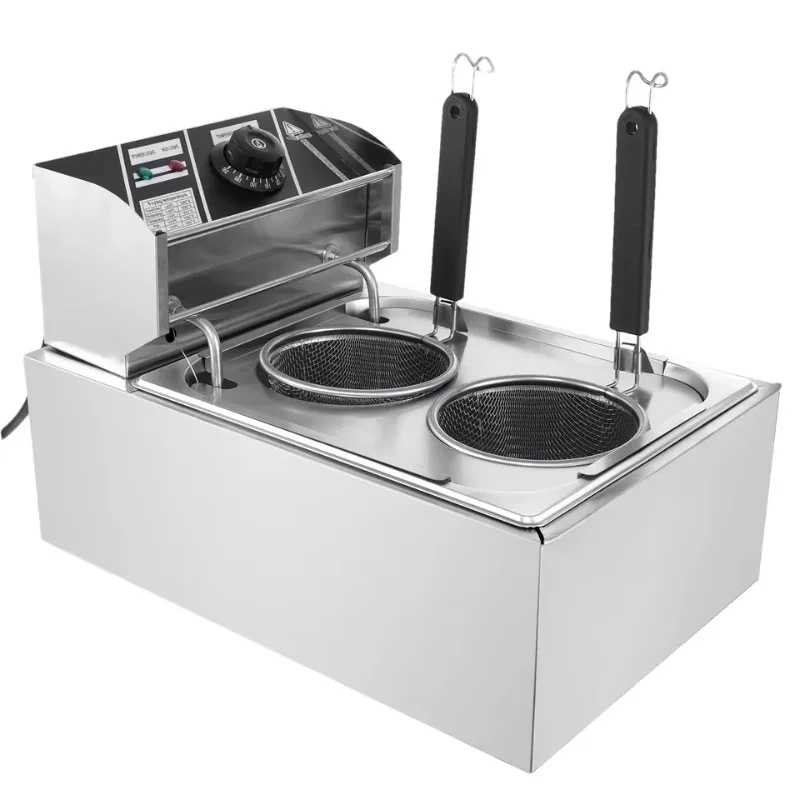 1500W Multi-Purpose Kitchen Machine with 2 Baskets, Pasta Cooker, Noodles, Spaghetti, Dumplings, Fried Snacks, New Condition