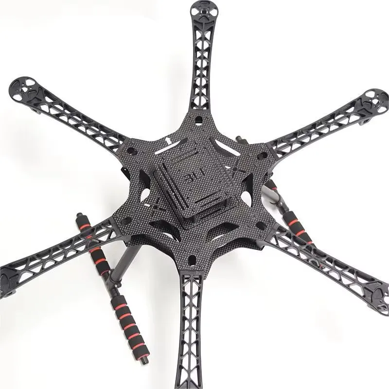Kit de cadre de Drone Hexacopter S550 RC, train d'atterrissage FPV F550, Kit de mise à niveau de roue de flamme, cadre quadrirotor FPV Quad APM Pixhawk Ardupilot