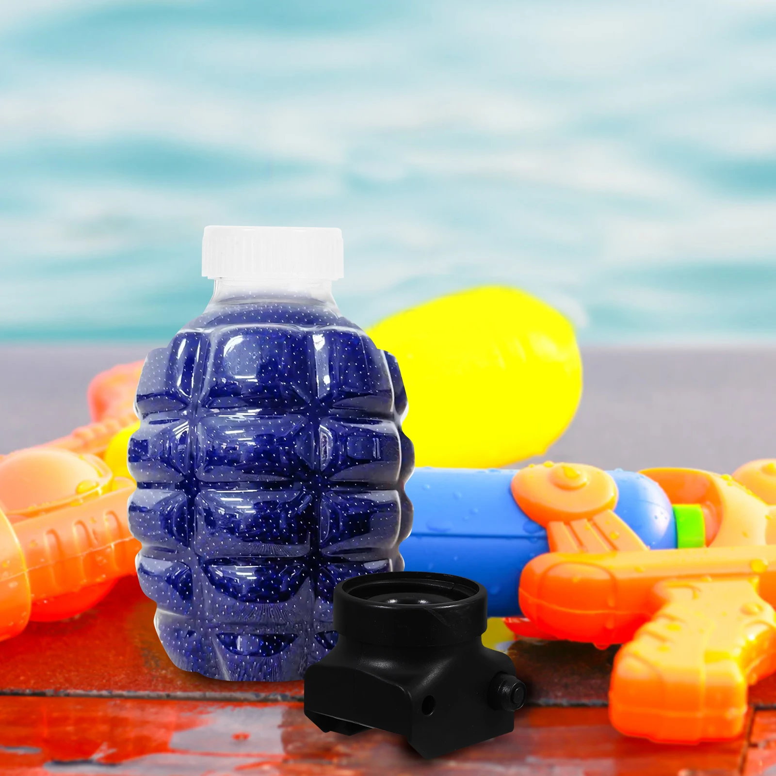 

Bubble Bottles Storage Containers Small Transparent Bead Subpackage Bottle Pineapple Shaped Refillable Toy Beads Container