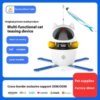 Teaser láser tocadiscos automático para gatos