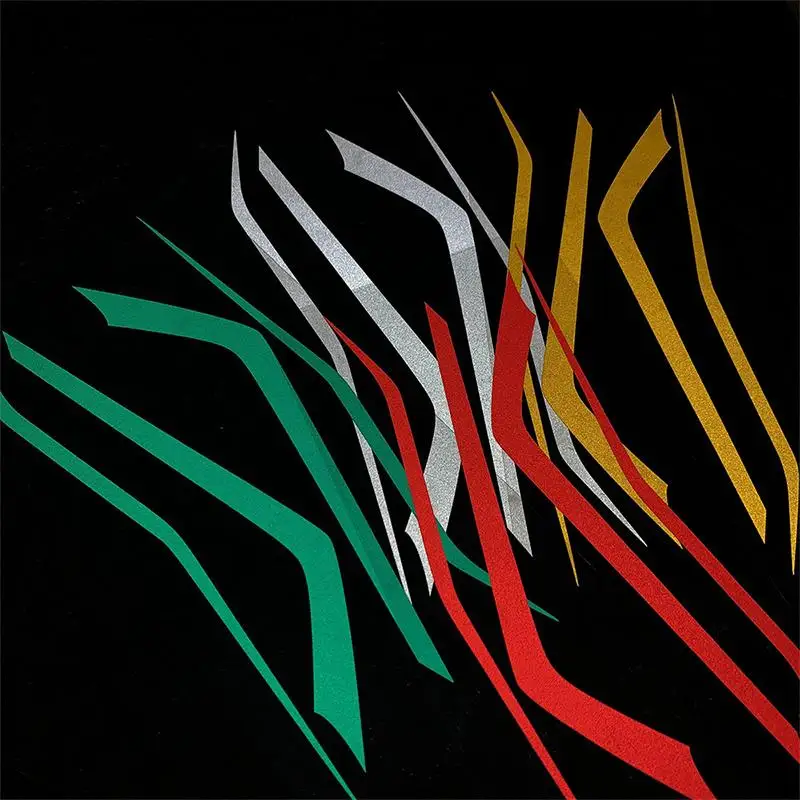 New For 600 350 250 Front End Stickers Waterproof Sunprotection Reflective Motorcycle Modification Stickers Accessories