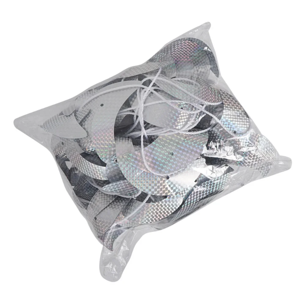 

Reflective Rotating Pinwheel Bird Deterrent Windmill Outdoor Strong Lightweight Corrosion Resistant Farm Orchard Decor