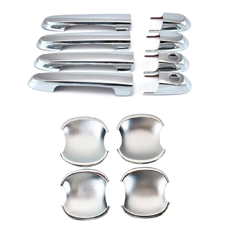 

Chrome Door Handle Car Door Wrist Cover Trim For Hyundai Tucson 2004 2005 2006 2007 2008 2009 2010 Car Accessories-M53K