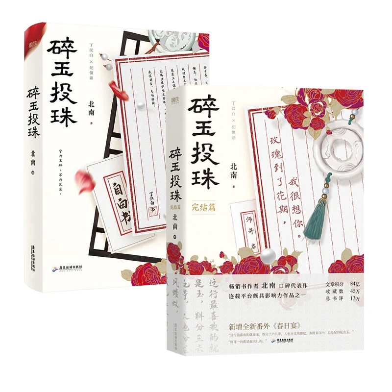 

Sui Yu Tou Zhu Set 2 Volumes Official Novel Volume 1+2 Ding Hanbai, Ji Shenyu Chinese Ancient Literature BL Romance Fiction Book