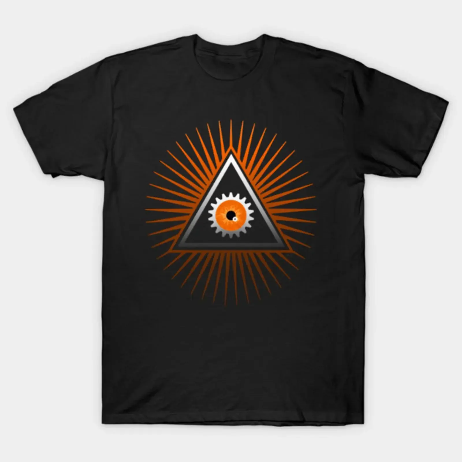 T-shirt vintage Orage Eye T-Shirt, style décontracté, vêtements de créateur, streetwear, mode polyvalente, confortable, doux et extensible
