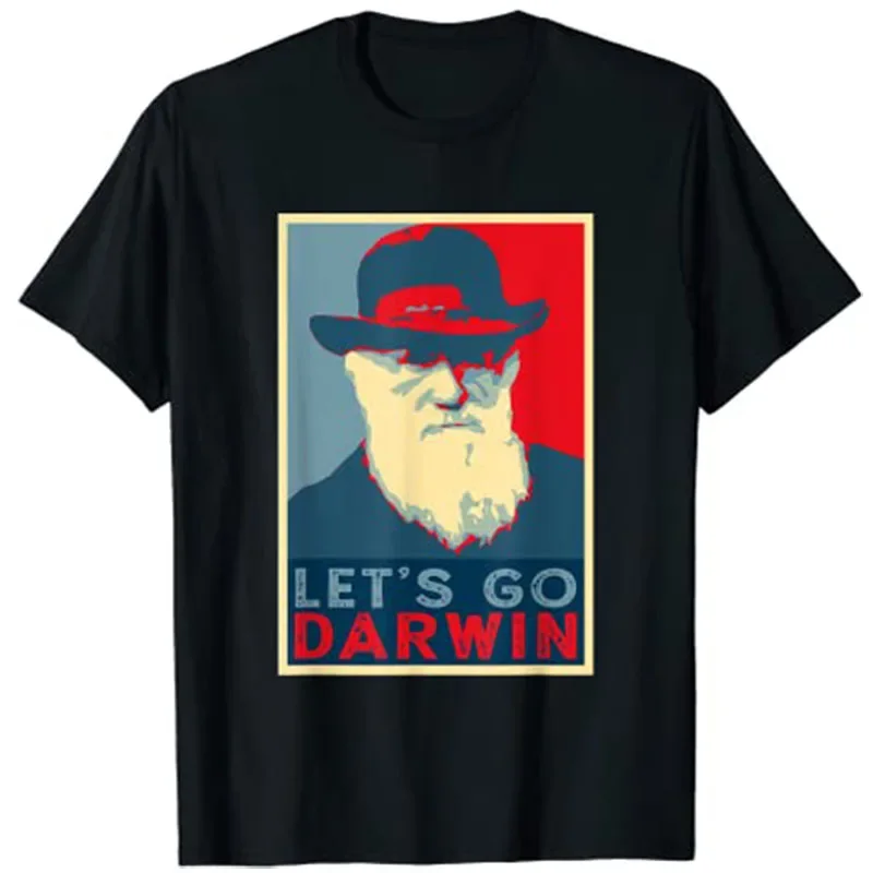 Darwin-Hope Style Funny Trendy sarcastic Let's Go Darwin T-Shirt