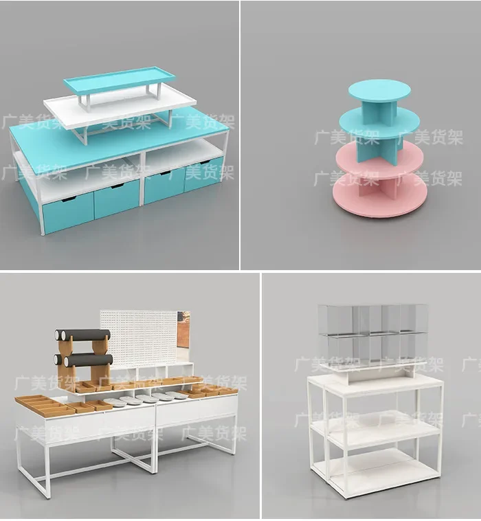 Heavy Duty High-end Boutique Display Shelf Pet Store Exhibition Hall Office