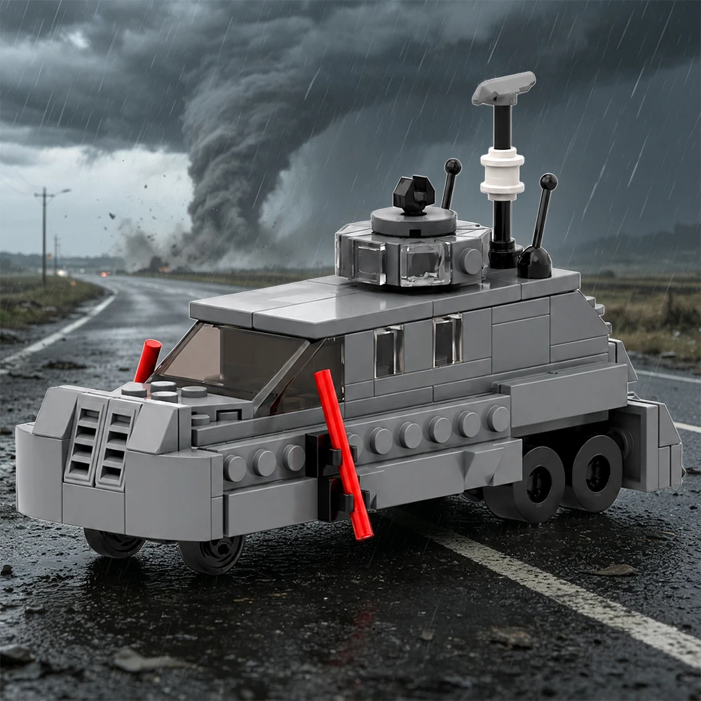 MOC TIV 2 Tornado Intercept Vehicle Model Building Blocks Architecture Assemble Toy DIY Idea Creative  Xmas Halloween Gifts
