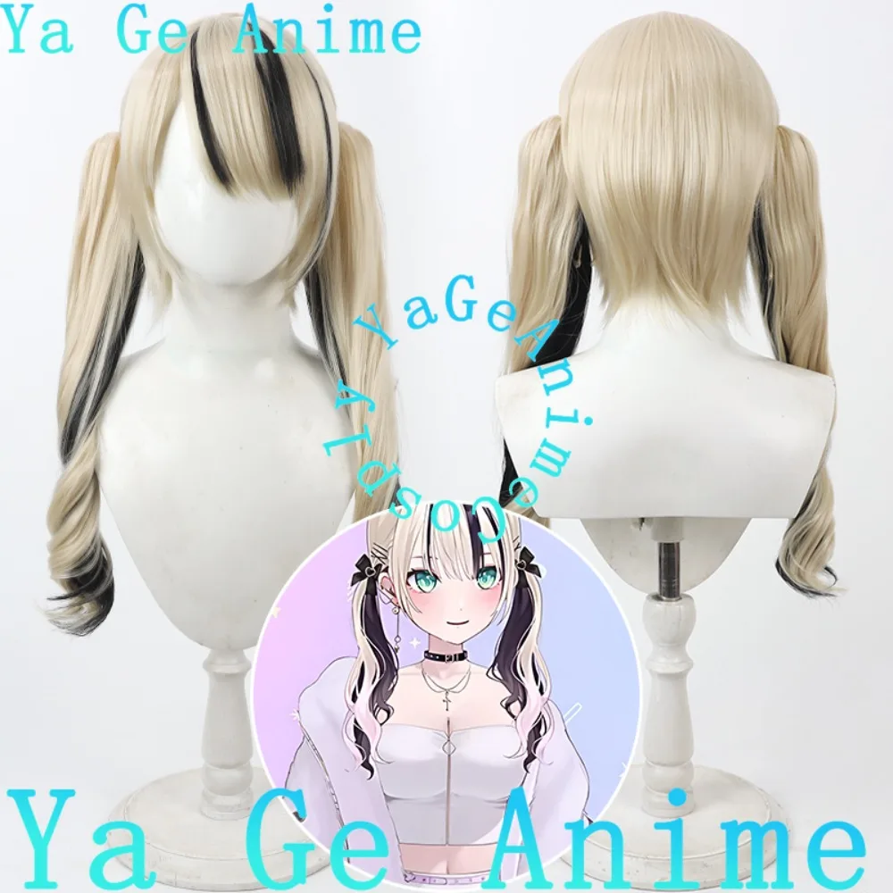 

Ya Ge Anime Store Hu Tao Cosplay Wig Twin Braids Anime Reality Show Game Role-playing Wig Used for Anime Dance Parties