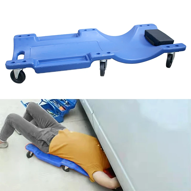 36 inch Blue Car Repair Lying Board With Skateboard Spare Parts Repair Board Car Vehicle Service Maintenance Tool