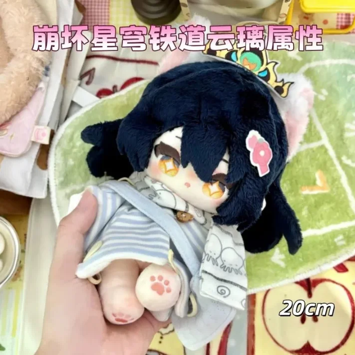 

20 см Honkai: Star Rail Yunli атрибуты хлопковая кукла для девочек мягкие игрушки студенческая плюшевая кукла очаровательная деликатесная пушистая ушка рождественский подарок