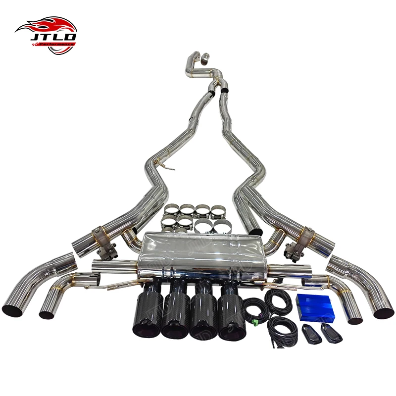 JTLD Catback выхлопная система для BMW B58 G20 M340/M340I 3.0T Valvetronic глушитель выхлопной системы для модели 340i