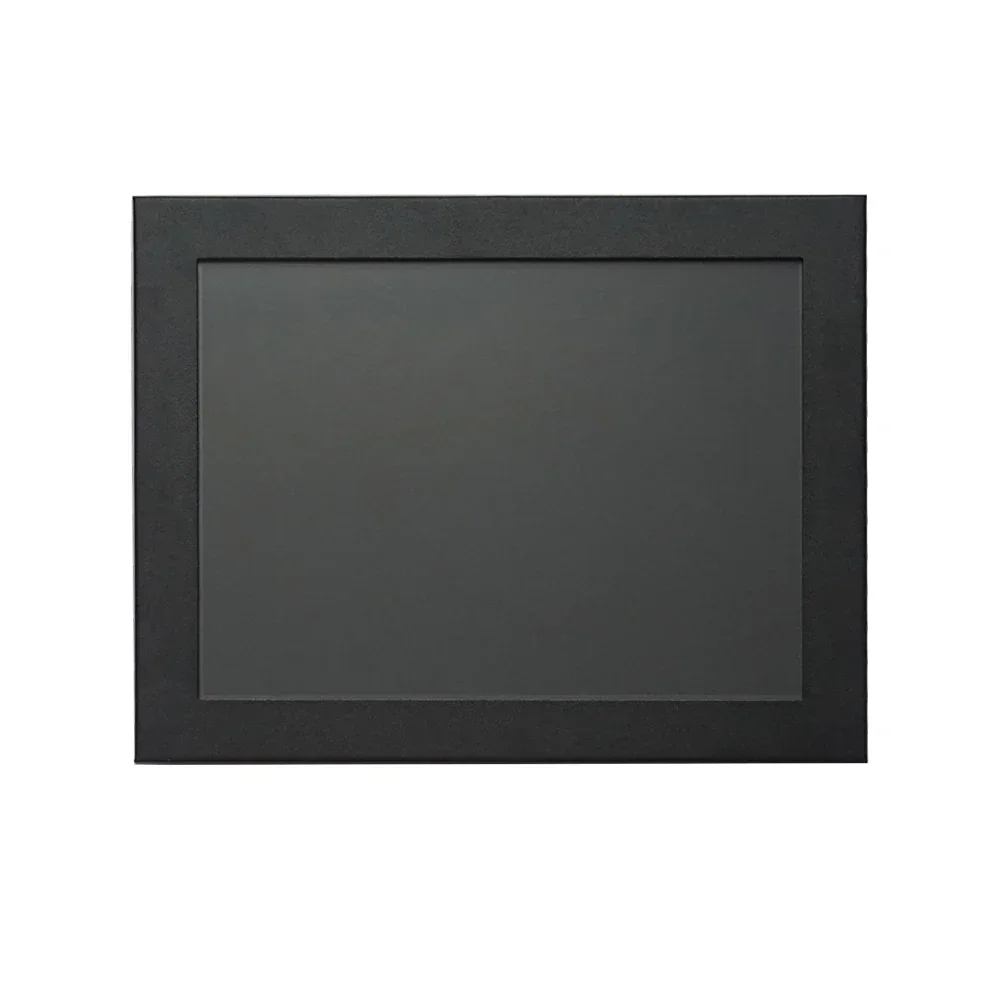 15 Inch Industrial Display Embedded High Bright Lcd Monitor 4:3 LED Black for Business Touch Screen DC 12V TFT Notebook Monitor