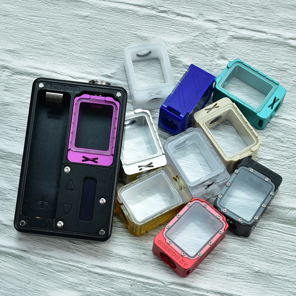 WolfCoolvape vape Billet Box Mod Mission XV Space Pod Boro Tank Atomizer vape Boro Tank BB / Billet AIO Box Mod Kit atomizer tank