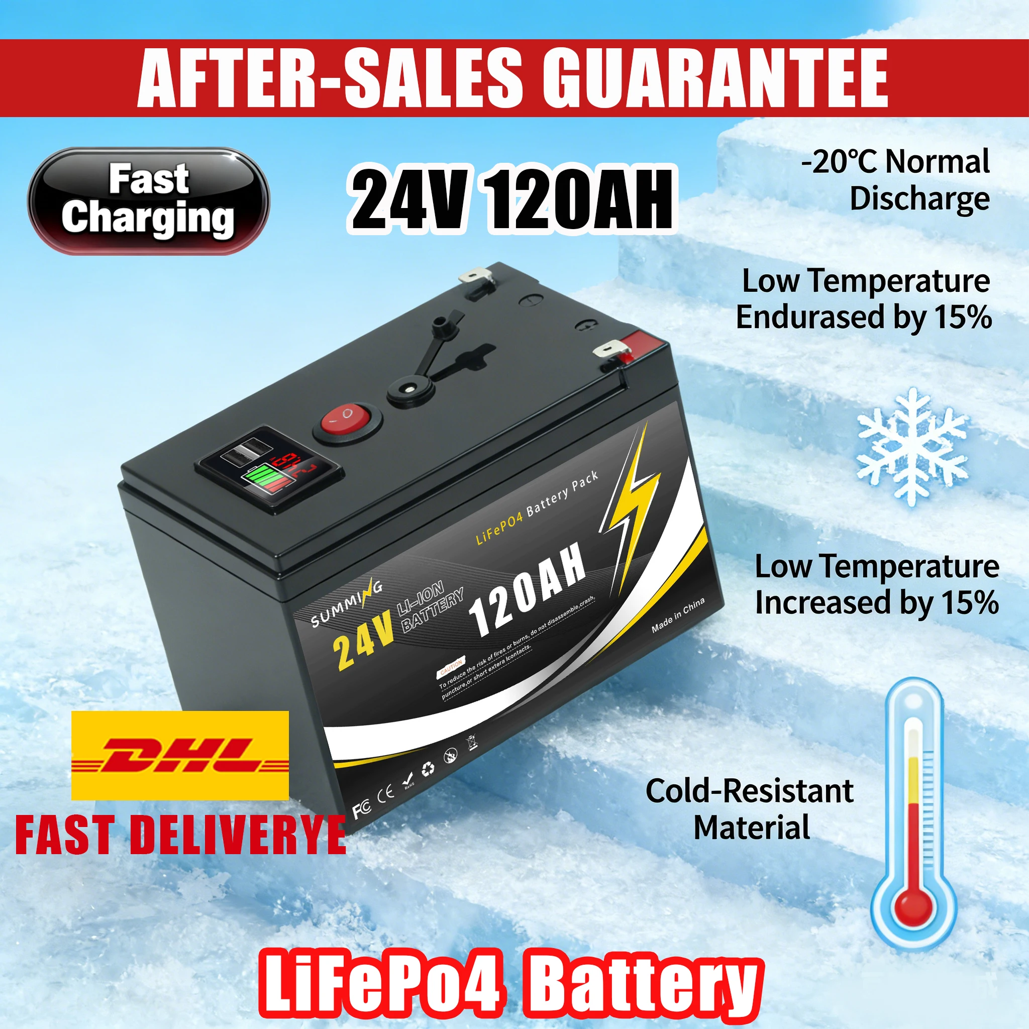 Compact Lithium Bat…