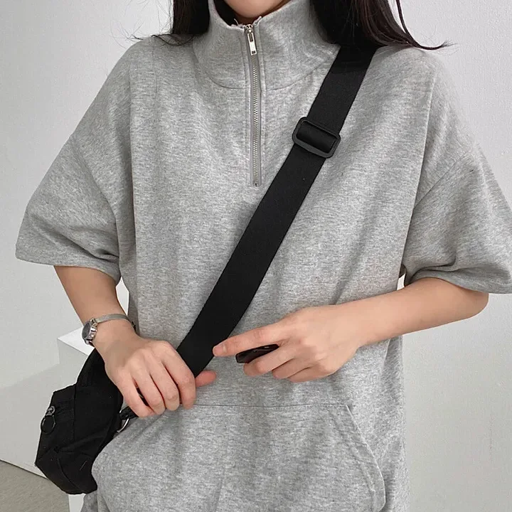 Women Casual Short Sleeves Korean 2 Piece Shorts Sets 2024 New Y2k Outdoor Laple T-shirt Shorts Suits Fashion Female Clothing