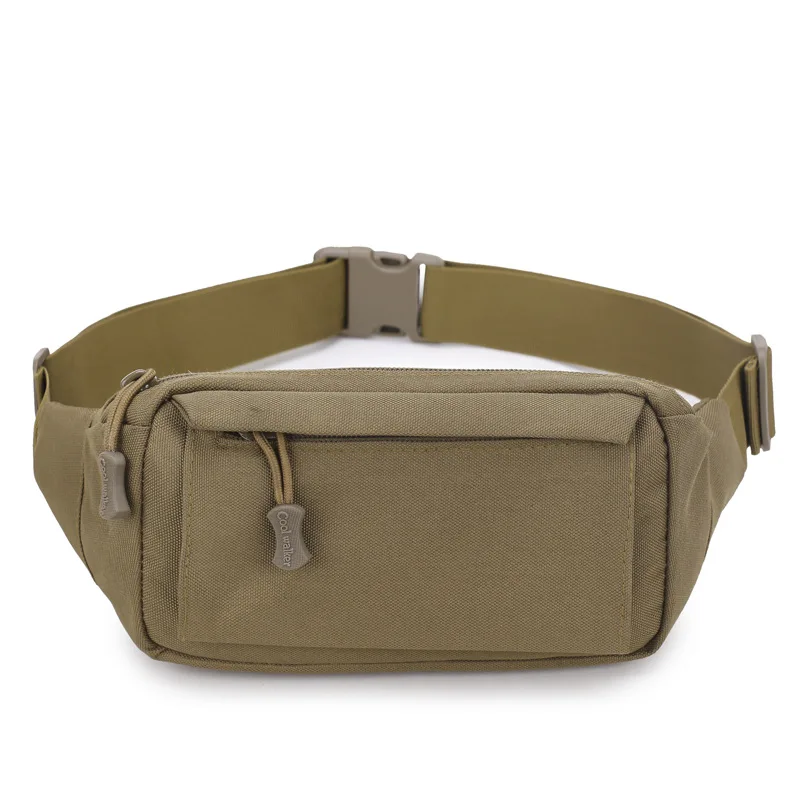 Riñonera táctica para hombre, bolsos con cinturón para hombro, saco de cadera, tela Oxford, impermeable, plátano, riñonera para teléfono