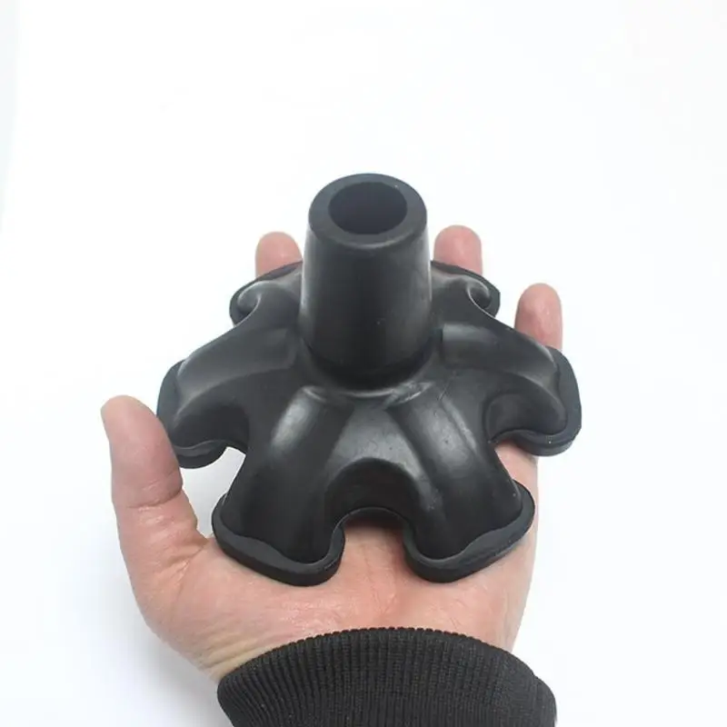 (.) 19/22mm Canes Self Standing Protect End Cover Eldder Walking Stick Rubber Non-Slip Pad End Bottom Cap Shaped Tip Replacement