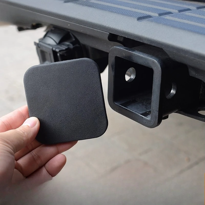 For Ford Ranger Original Trailer Bar Square Mouth Plug Cover on Both Sides of The Ranger Modified Trailer Hook Cover