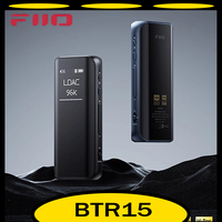 FiiO BTR15 Bluetooth 5.1 Headphone Amplifier DSD256 Receiver LDAC/aptX Adaptive with 3.5mm/4.4mm Custom Eaephone Accessory Gifts