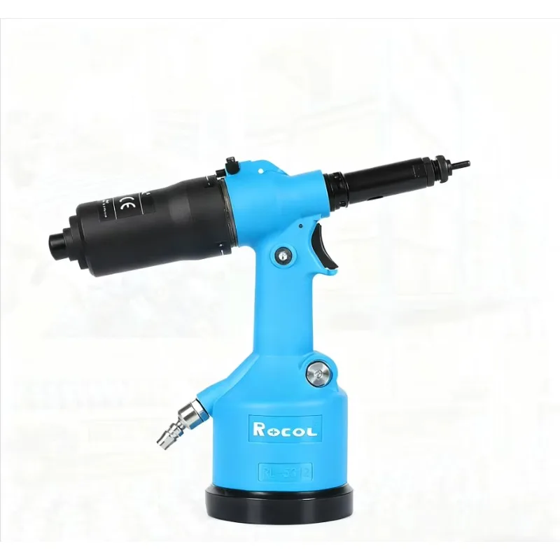 RL-5312 Pneumatic Air Riveter | Heavy-Duty Air Gun Parts 4.0-6.4mm Blind Rivet Tool 34.5KN Pulling Force 5-7bar Pressure