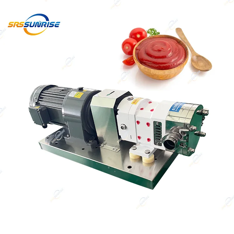 Bomba de rotor automática para salsa de tomate, mantequilla de cacahuete, salsa líquida, crema y pasta de frutos secos