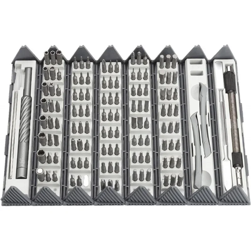 Imagem -05 - Portátil Precision Hand Screw Driver Kit Conjunto de Chave de Fenda Multifuncional Dobrável Casa pc Ferramentas de Reparo do Telefone 128 em Novo Estilo