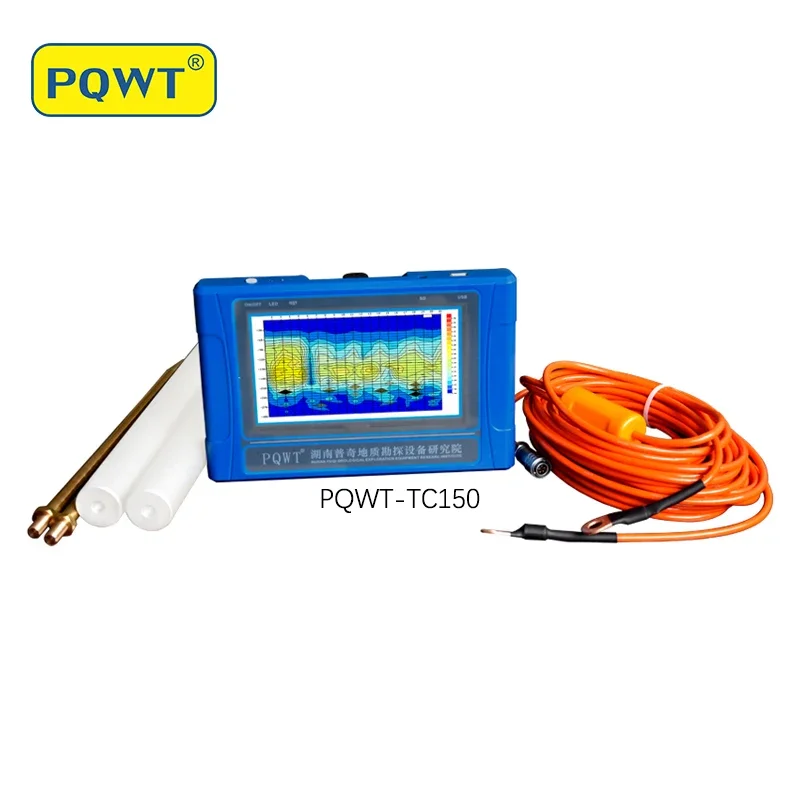 PQWT TC150 Groundwater detector geophysical equipment auto plotting underground water detection machine