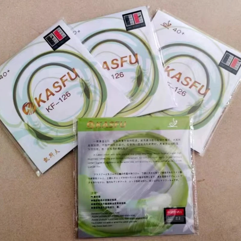 لوح مطاطي لتنس الطاولة من Kasfu ذو جزيئات كبيرة، إسفنجة طاقة داخلية فريدة من نوعها مقاومة لغرق الهجوم السريع