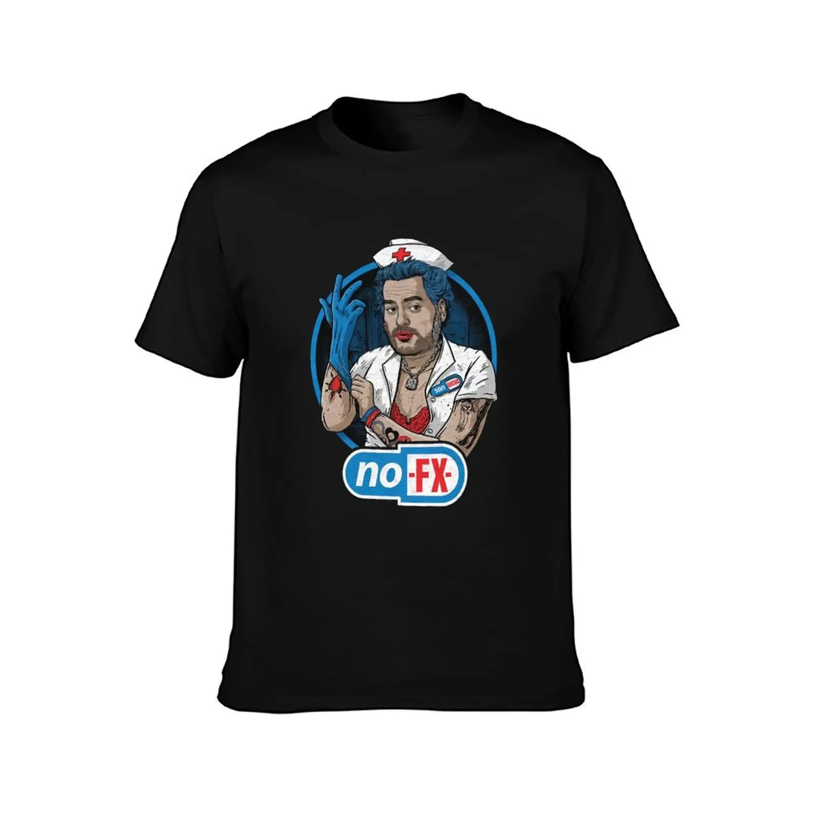 2023 NEW DESIGN NOFX MASHUP JANINE LINDEMULDER T-Shirt Fashion Print Casual Short Sleeve T-Shirt